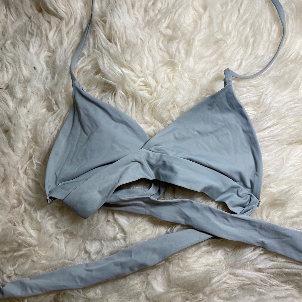 Wrap bikini top